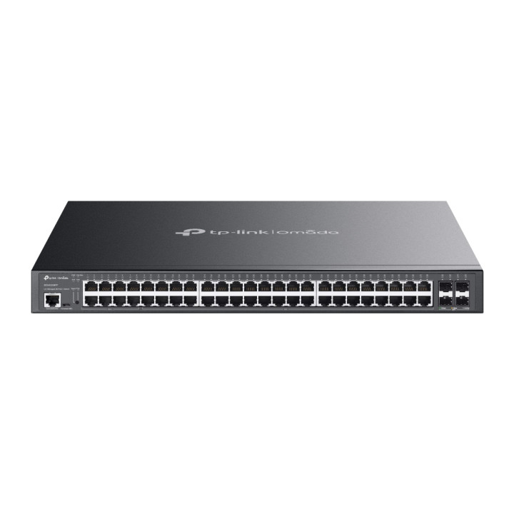 Управляем комутатор TP-LINK Omada SG3452XMPP, 48× 1GbE + 4× 10GE SFP+, PoE+/PoE++ - 1