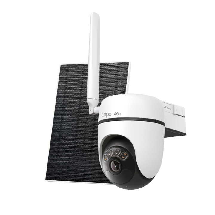 Охранителна камера TP-LINK Tapo C615G KIT, 3MP, Pan/Tilt, 4G LTE, Color Night Vision, 2-Way Audio - 1