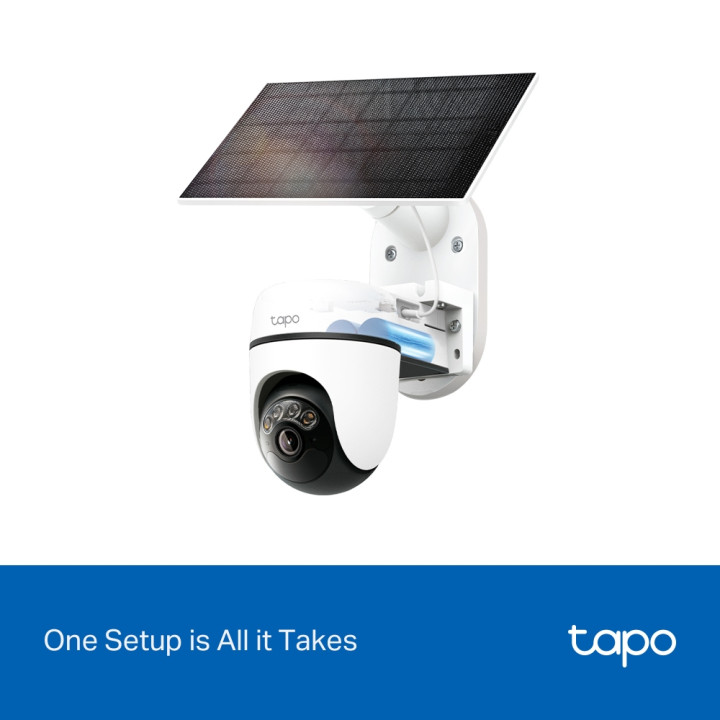 Безжична охранителна камера TP-LINK Tapo C630 KIT със соларно захранване, Pan/Tilt, H.264, 6700 mAh вградена батерия - 7