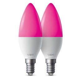 Интелигентна крушка TP-Link Tapo L430C (2-pack), многоцветна - 1