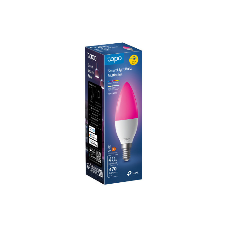 Интелигентна многоцветна електрическа крушка TP-Link Tapo L430C - 11