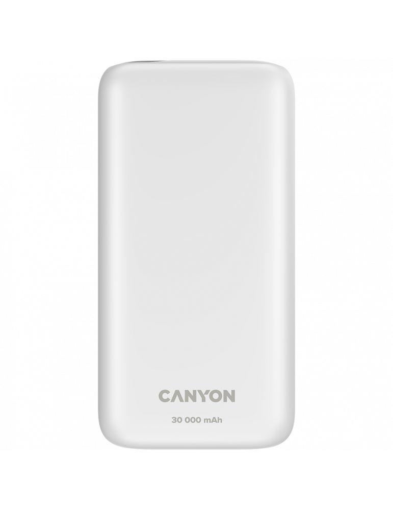 Външна батерия Canyon PB-301 Power bank 30000mAh Li-poly battery - CNE-CPB301W