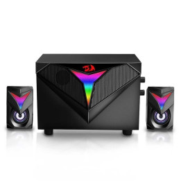 2.1 стерео колонки Redragon Toccata GS700-BK, 11W RMS, USB, RGB LED - 1