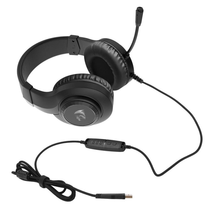 Геймърски слушалки Redragon Hylas H371-RGB, USB, 50mm говорител, RGB осветление - 4