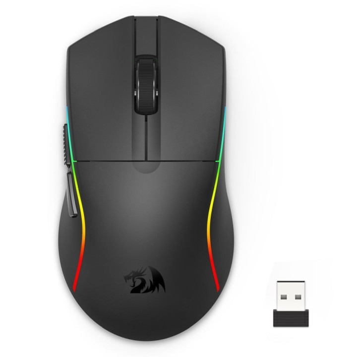 Безжична геймърска мишка Redragon Deicide Lite M816-LIT, до 10000 DPI, RGB осветление - 1