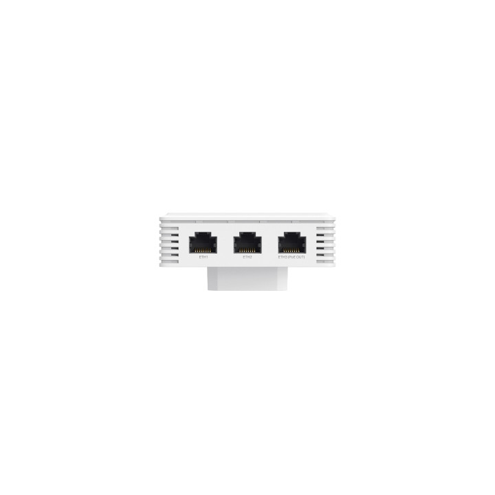 Точка за достъп TP-Link EAP725-Wall Omada BE3600, Wi-Fi 7, 5 GHz, 4× вътрешни антени, 1× 2.5G Ethernet + 2× Gigabit портове - 9