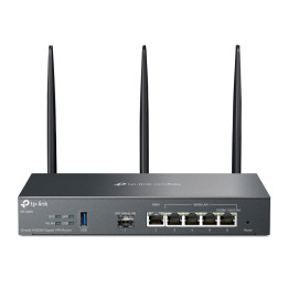 Гигабитов VPN рутер TP-Link Omada ER706W, AX3000, WiFi 6, 2x3dBi антени, SFP порт - 1