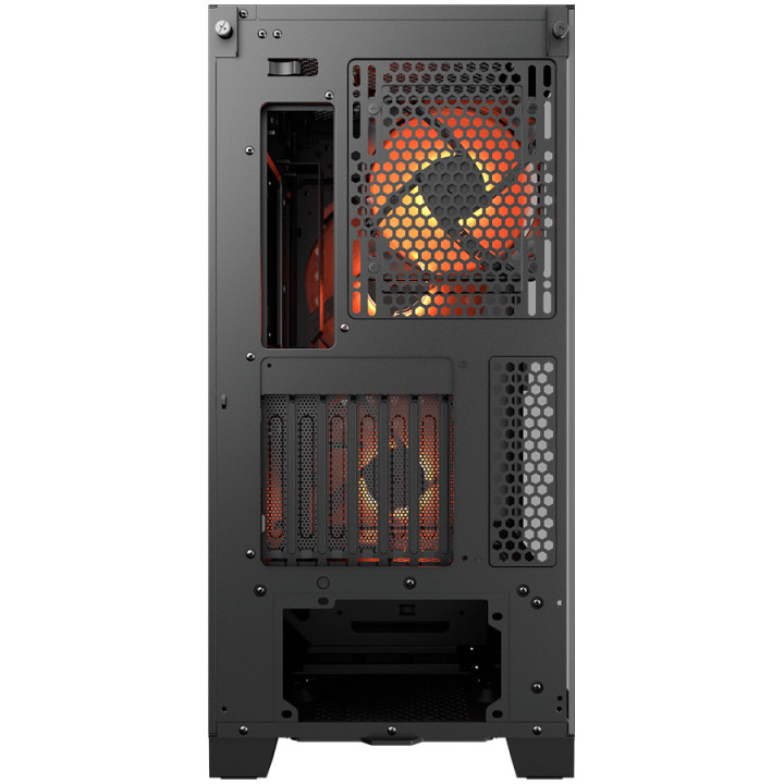Кутия за компютър COUGAR AIRFACE ECO RGB, Midi Tower, ATX - CGR-5YA2B-RGB - 6