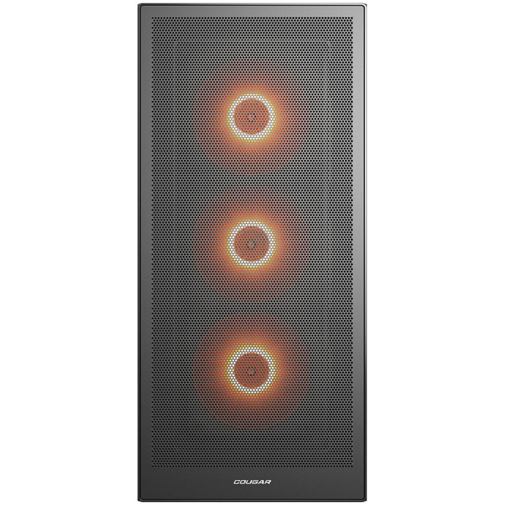 Кутия за компютър COUGAR MX230 RGB, Midi Tower, Black - CGR-2PC8B-RGB - 3