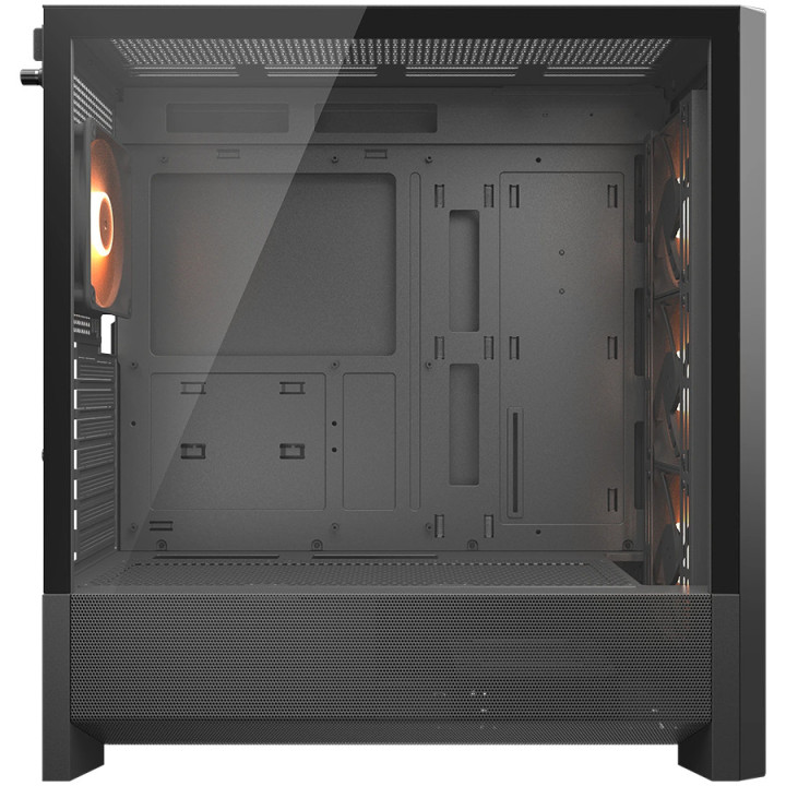 Кутия за компютър COUGAR MX230 RGB, Midi Tower, Black - CGR-2PC8B-RGB - 6