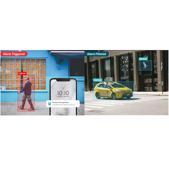 Мрежова камера TP-Link VIGI InSight S485, 8MP, 4mm, Куполна, За външен монтаж - InSight S485(4mm) - 6