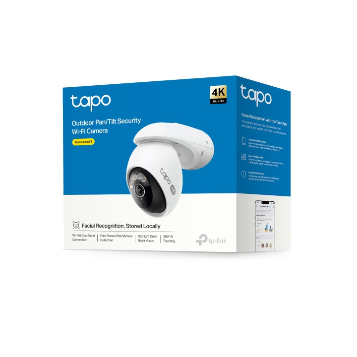 Външна панорамна охранителна камера TP-Link Tapo C560WS - 7