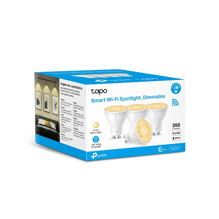 Интелигентна електрическа крушка TP-Link Tapo L610 (4-Pack) - 6