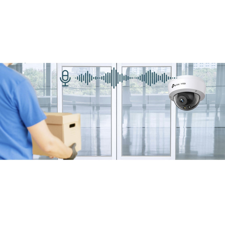 Мрежова камера TP-Link VIGI C250, 5MP, 2.8mm, Куполна, За външни инсталации - VIGI C250(2.8mm) - 9