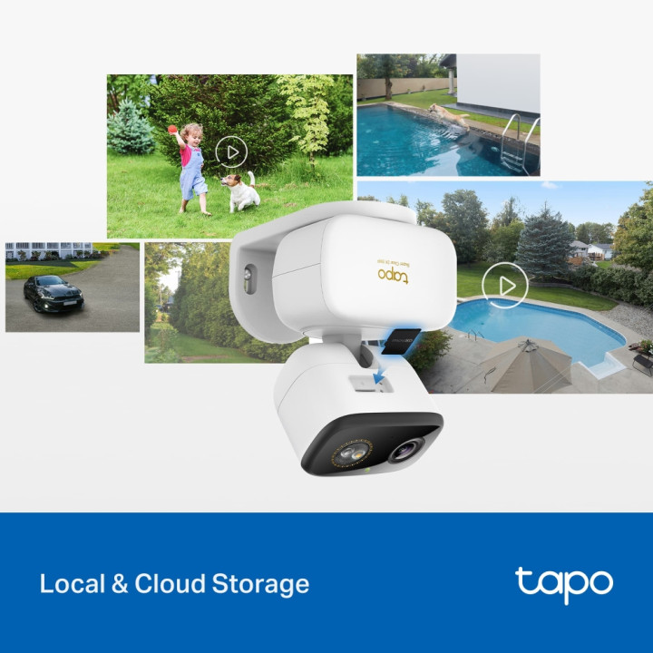 Охранителна камера TP-Link Tapo C236  с 3K 5MP резолюция, 360 градуса панорамно завъртане и IP65 защита - 11