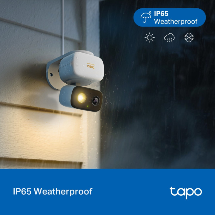 Охранителна камера TP-Link Tapo C236  с 3K 5MP резолюция, 360 градуса панорамно завъртане и IP65 защита - 12