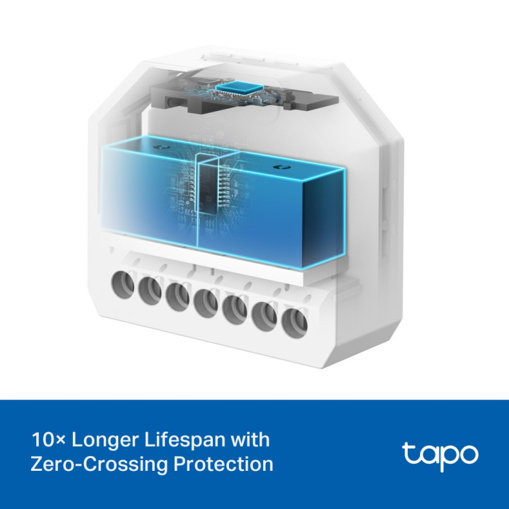 Модул за интелигентен превключвател TP-Link Tapo S112 - 8
