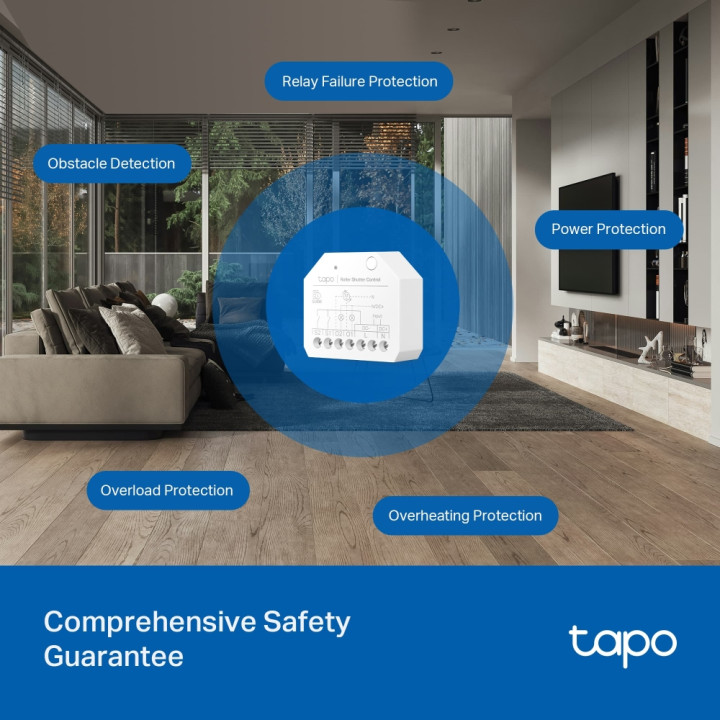 Модул за интелигентен превключвател TP-Link Tapo S112 - 9