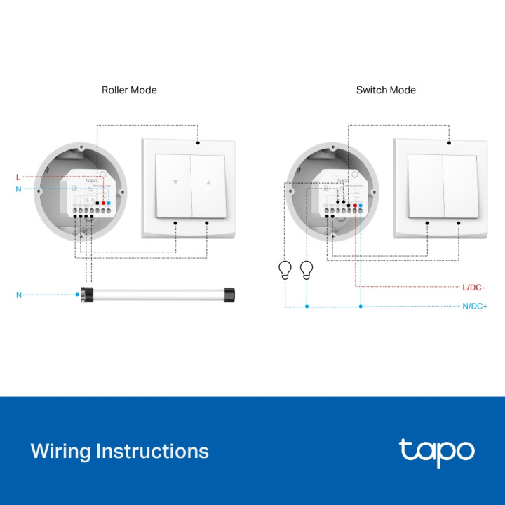 Модул за интелигентен превключвател TP-Link Tapo S112 - 12