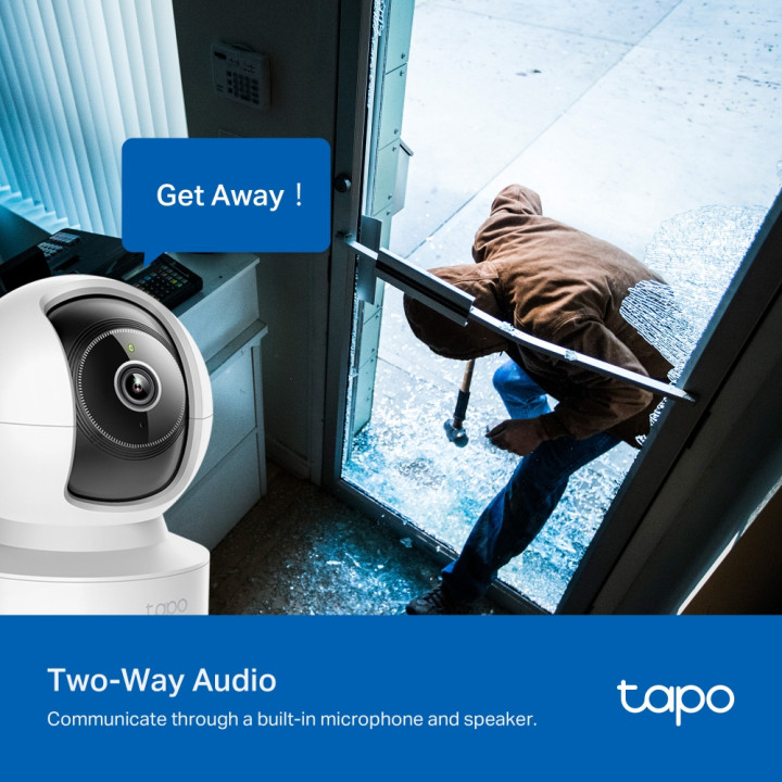 Wi-Fi камера за наблюдение TP-LINK Tapo C232, 1/3" CMOS, 4mm обектив, AI Detection, вътрешен монтаж - 7