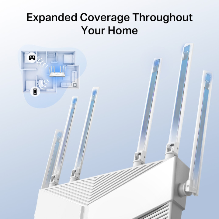 Wi-Fi 6 рутер TP-Link Archer AX56 AX3000 - 4
