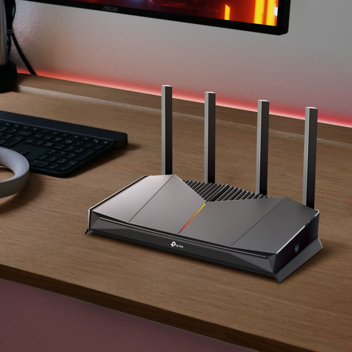 Двубандов Wi-Fi 7 геймърски рутер TP-Link Archer GE230 BE3600 - 6