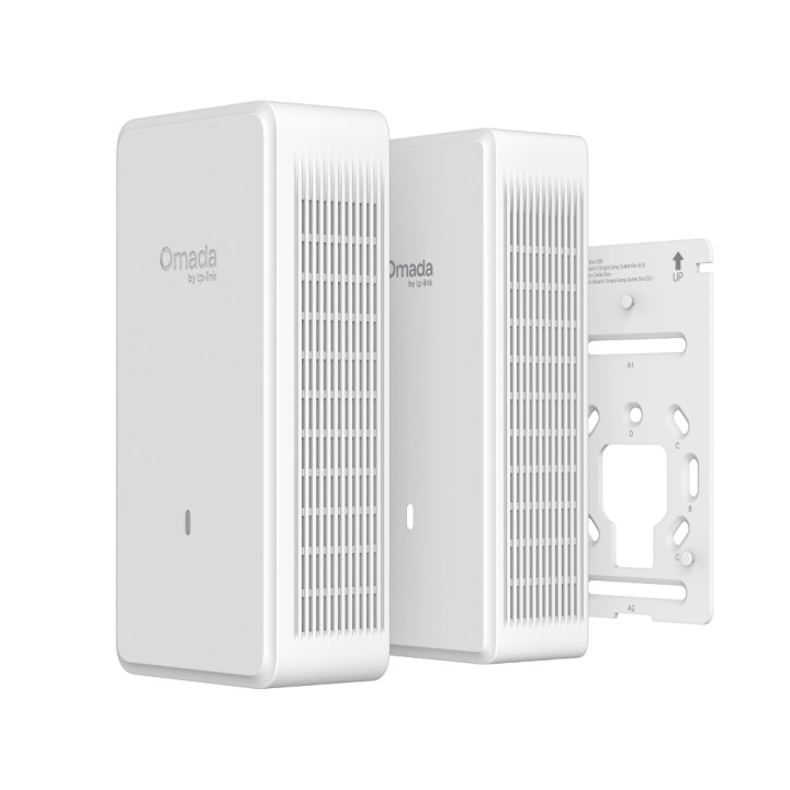 Точка за достъп TP-Link EAP775-Wall, Wi-Fi 7 BE9300, Вътрешен монтаж, PoE - 9