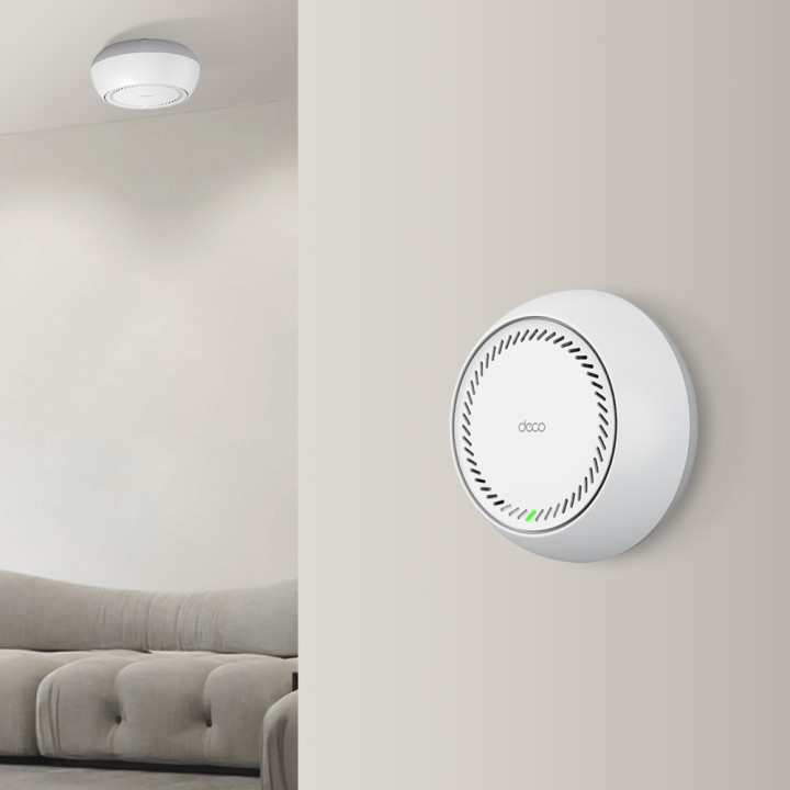 WiFi система TP-LINK Deco BE65-PoE, BE9300 6GHz 5765Mbps, 3-pack - Deco BE65-PoE(3-pack) - 7