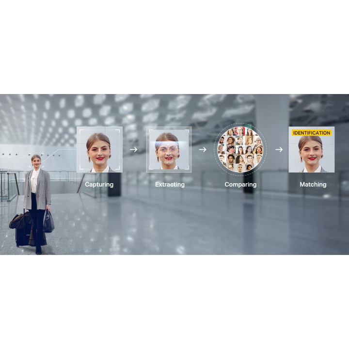 Мрежова камера TP-Link VIGI C340S, 4MP, Bullet, външна, Бяла - VIGI C340S(4mm) - 6