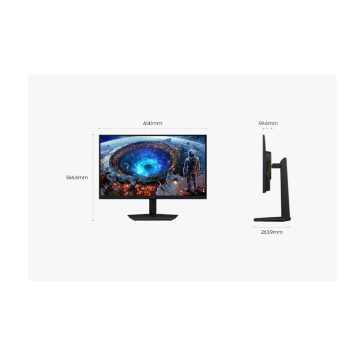 Монитор Samsung Odyssey LS27HG806SU, 27" 5K IPS 180Hz - LS27HG806EFXEN - 3