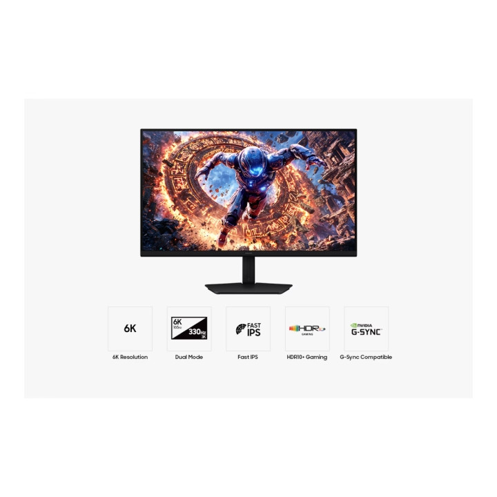 Монитор Samsung 32'' LS32HG802SU Odyssey IPS G8, 6K 6144x3456, 1ms, 165Hz, Black - LS32HG802ESXEN - 5