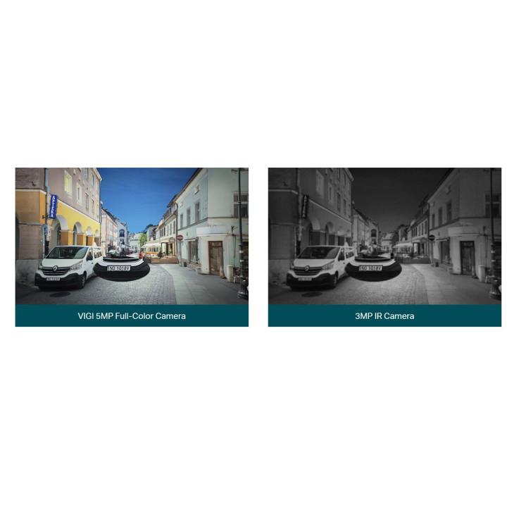 Мрежова камера TP-Link VIGI C350, 5MP, външна, булет, бяла - VIGI C350(4mm) - 4