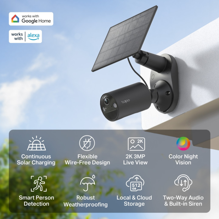 Комплект охранителна камера TP-Link Tapo C411 - 2