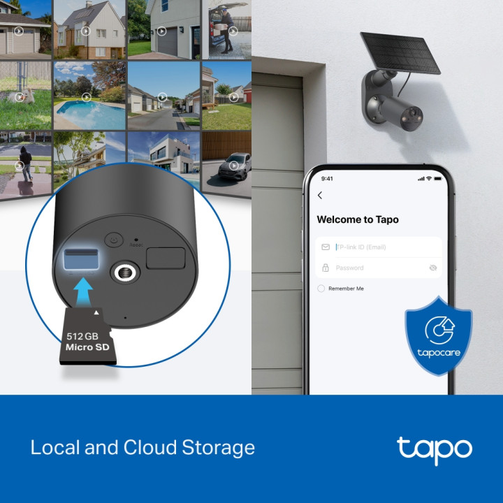Комплект охранителна камера TP-Link Tapo C411 - 8
