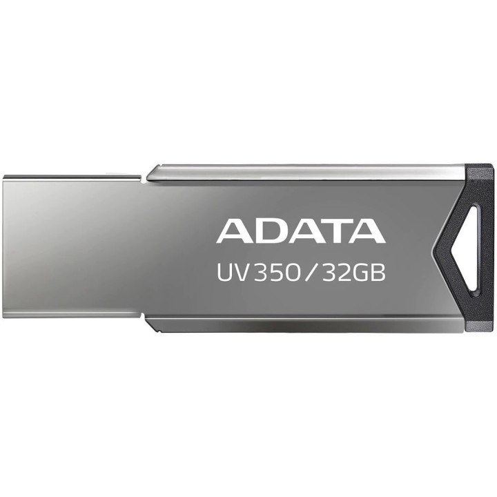 USB флаш памет ADATA UV350, 32GB USB 3.2 Gen1 - AUV350-32G-RBK - 1