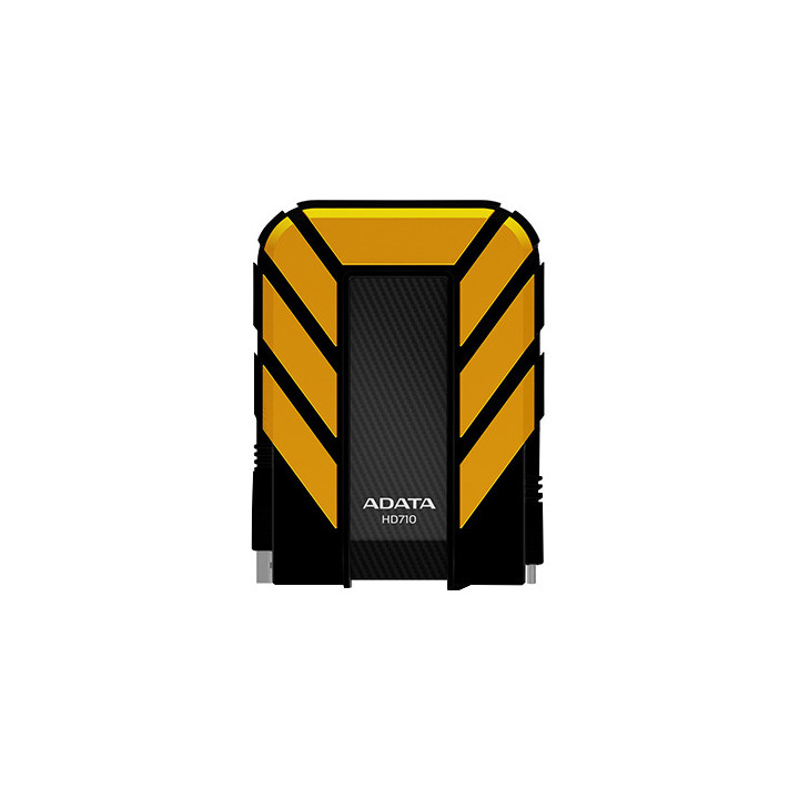Външен твърд диск ADATA HD710, 2TB USB 3.0 Жълт - AHD710-2TU3-CYL - 1