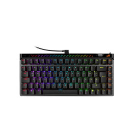 Механична геймърска клавиатура ASUS ROG Falchion ACE 75, RGB подсветка, черна, USB 2.0 (TypeC to TypeA) - 90MP047H-BKUA20 - 1