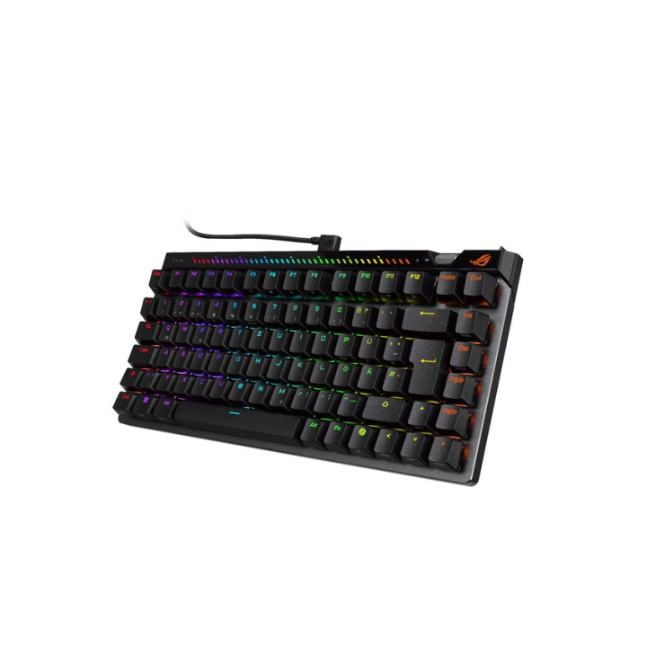 Механична геймърска клавиатура ASUS ROG Falchion ACE 75, RGB подсветка, черна, USB 2.0 (TypeC to TypeA) - 90MP047H-BKUA20 - 2