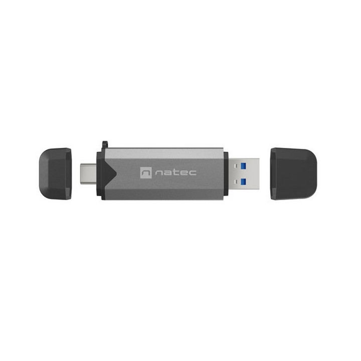 Четец за карти Natec Scarab 3, USB-C/USB-A 3.2 Gen 1, поддържа SD/microSD до 2TB - NCZ-2262 - 6