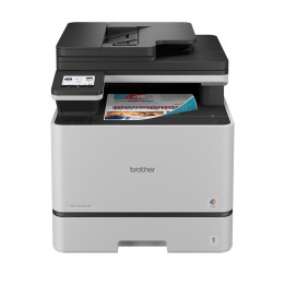 Цветен лазерен многофункционален принтер Brother MFC-L8730CDW, 31 ppm, 600x600 dpi, Gigabit Ethernet, Wi-Fi, Цветен сензорен екр