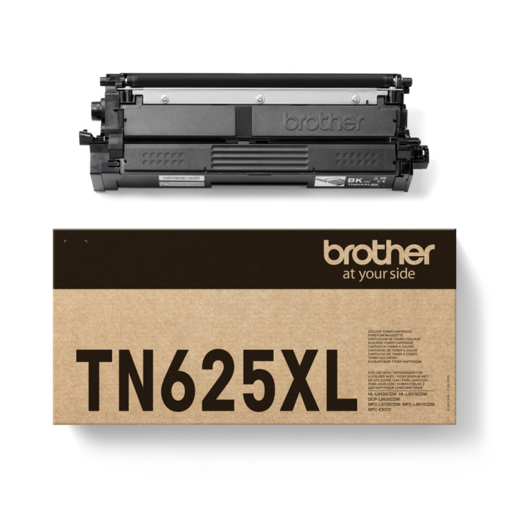 Консуматив Brother TN-625XLBK, Тонер касета черен, 5500 страници - TN625XLBK - 1