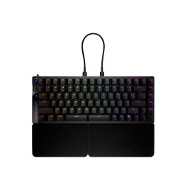Bluetooth механична геймърска клавиатура ASUS ROG Falcata, USB/RF Wireless/Bluetooth, RGB подсветка, Black - 90MP043H-BKUA20 - 1