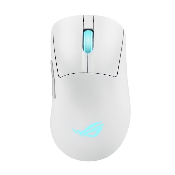 Безжична геймърска мишка ASUS ROG Keris II Origin, 42000 DPI оптичен сензор, 5 програмируеми бутона, 65g - 90MP04A0-BMUA10 - 1