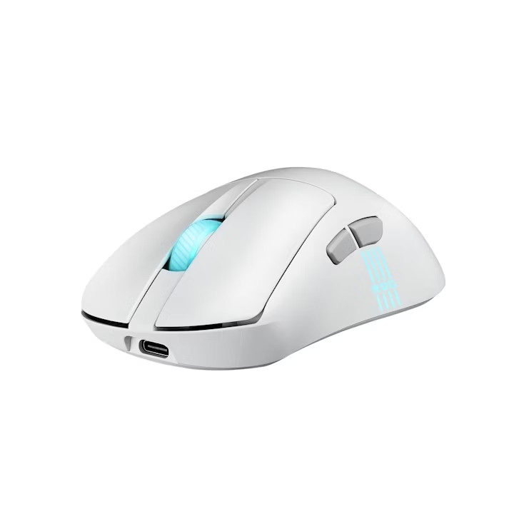Безжична геймърска мишка ASUS ROG Keris II Origin, 42000 DPI оптичен сензор, 5 програмируеми бутона, 65g - 90MP04A0-BMUA10 - 6