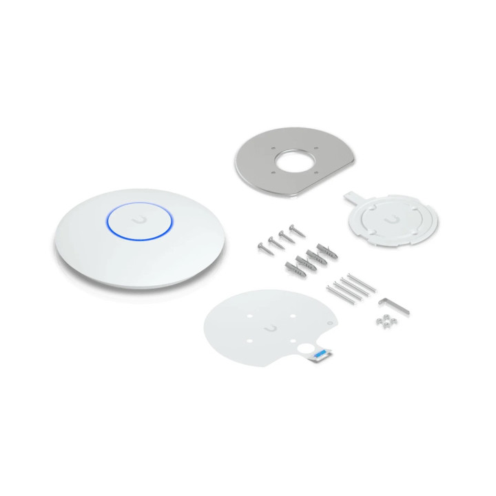 Точка за достъп Ubiquiti U7 Lite, 5 GHz, 1x 1/2.5 GbE RJ45 порт, вътрешен монтаж - U7-Lite - 4