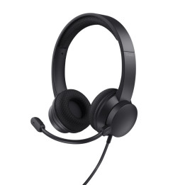 Слушалки TRUST Ayda, USB свързване, ENC микрофон, шумопотискане - 25089 - 1