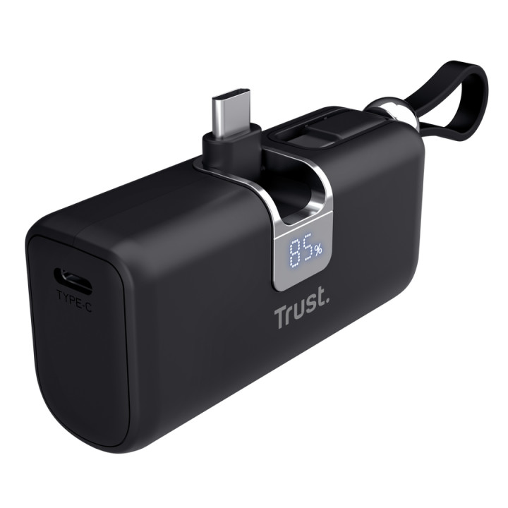 Външна батерия TRUST Pacto, 5000 mAh, 3x USB Type-C, 2.1A - 26104 - 1