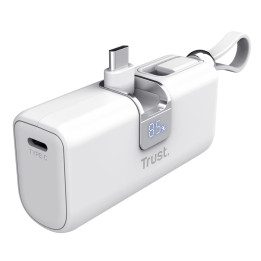 Външна батерия TRUST Pacto, 5000 mAh, 3x USB Type-C, 2.1A - 26105 - 1