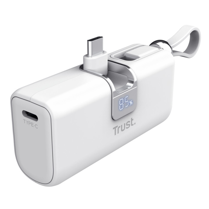 Външна батерия TRUST Pacto, 5000 mAh, 3x USB Type-C, 2.1A - 26105 - 1