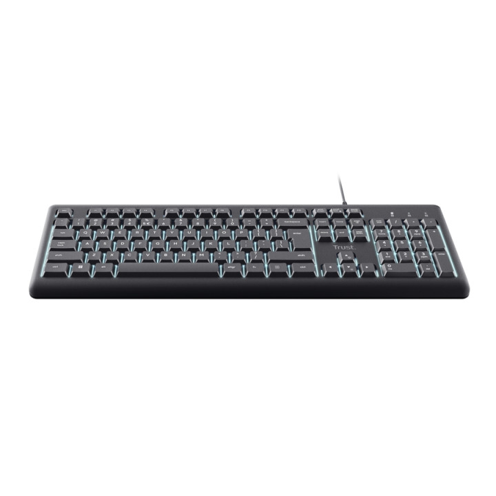 Клавиатура TRUST Primo, жична, с LED подсветка - 26291 - 2